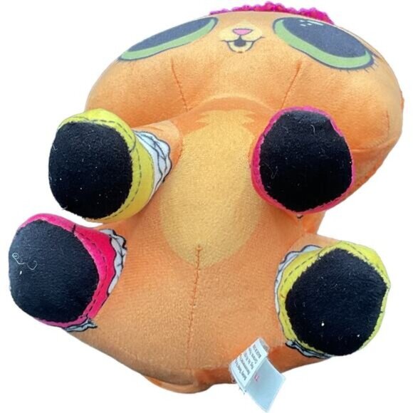 LOL Surprise Pets Neon Kitty Cat Plush Stuffed Animal Toy Orange Toy Factory 12" - Picture 5 of 6
